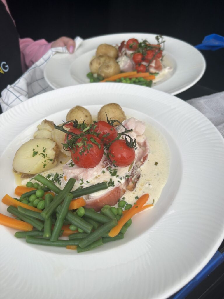 Feta and Spinach Chicken Roulade