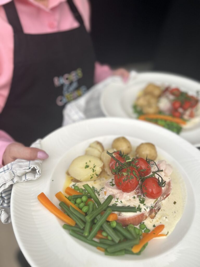 Feta and Spinach Chicken Roulade