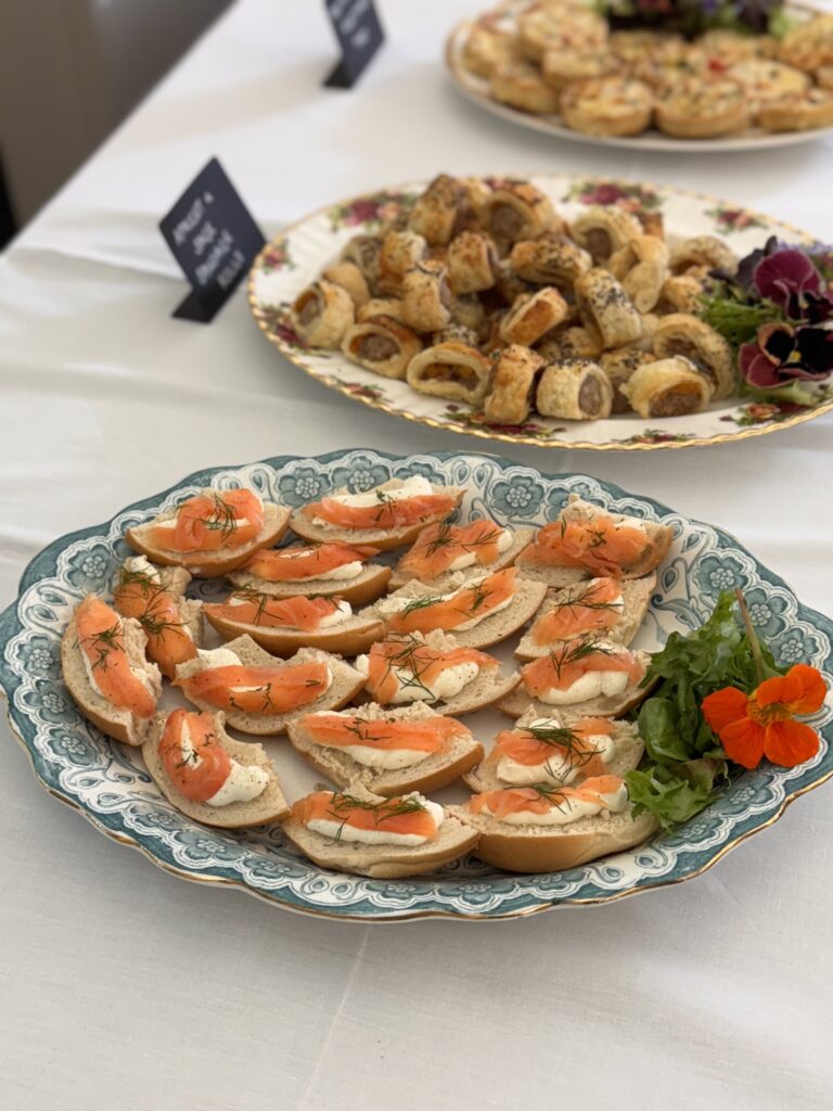 smoked salmon bagles