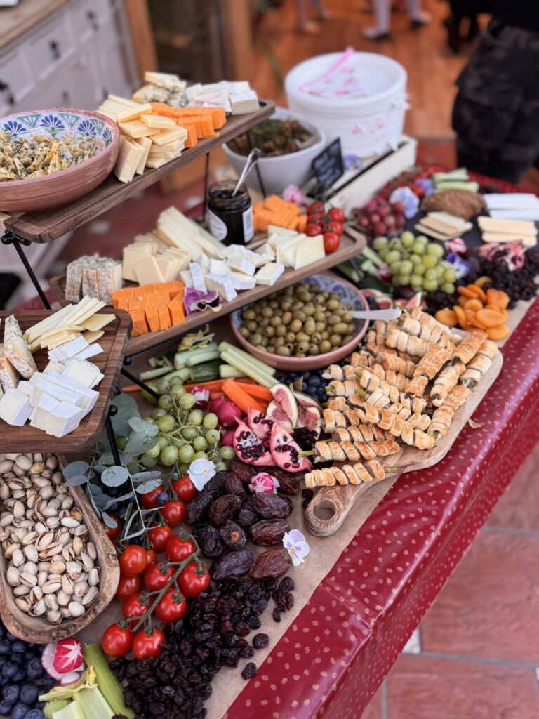 grazing table